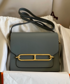 에르메스 룰리스18 아몬드그린 금장 에버컬러